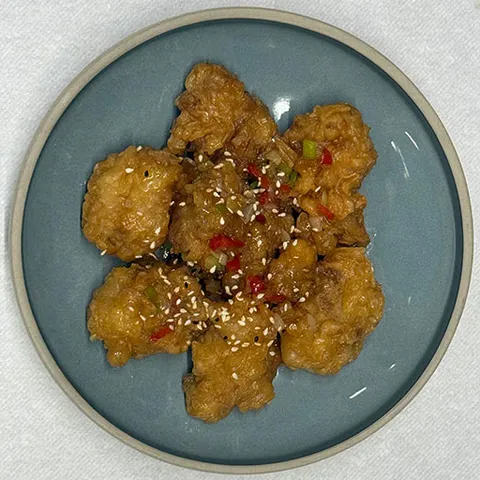 Dalg twigim (Frittiertes Poulet)